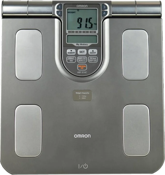 Balança de bioimpedância de corpo inteiro OMRON HBF-514C